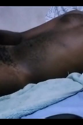Horny Black Male Huge Cumshot While Watching Porn