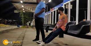 I Sucked the Driver's Dick While Waiting for the Bus.