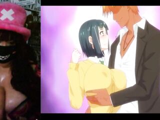 Hotwife with Natural Large bazookas Watching Comics - Kimi wa Yasashiku Netorareru Ep2