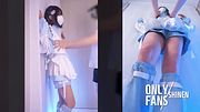 💙Japanese Jirai-kei Cosplay Fuck, Anal Toys, Blowjob, Tenshi Kaiwai 11