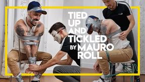 Tied Up & Tickled by Mauro Roll (1080p) Gay Bondage - Gay Domination - Tickling - Tape Bondage - Sock Gagged - BDSM