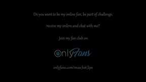 Mistress Hot Lips shows him how to ruin orgasm. Chastity and ruined orgasm.