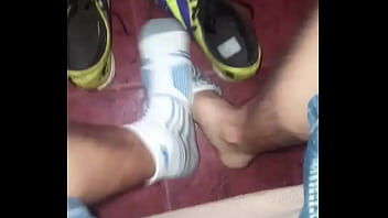 Mis nike hypervenom con calcetas