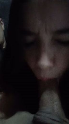 A rich relaxing blowjob