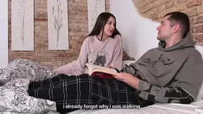 Stepbrother Teaching Step Sis Sex But He Couldn�t Resist And Rough Fuck Her