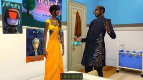 indian stepdad offers a sum of money to his stepdaughter in exchange for a sex match - desi old and young