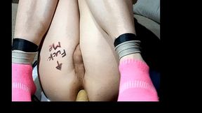 ruby queen - culito sexy penetrado - trans femenina con gran dildo en el culo - muchachita caliente - tranny slut - anal desires