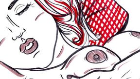 Touching Myself Drawing For Pleasure