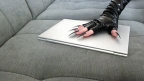 Weak for My long, sharp nails