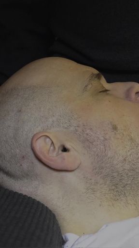 Surprised While Resting - Cock in Mouth and Sucked