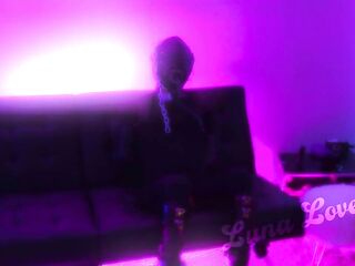 Mistresse Luna Trains and Awards Her Recent Gimp / Femdom / Tugjob