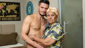 Grandma gets deep-fucked by a hungry young cock