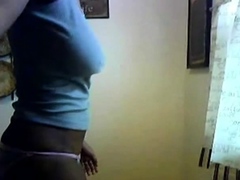 Beautiful Black Amateur on Webcam