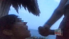 Skinny Mexican Girl Voyeur Festival & Masturbation on Nude Beach