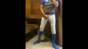 JockDad87 Edges in the Sauna Blue BaseballGear