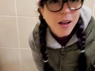 Sneaky bitch Uses UrinaL