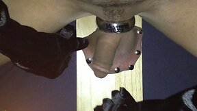 Submissive`s Balls Nailed: Mistress Jezz Punishes with Hammer and Nails