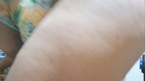 Busty Neighbor Squirts on Camera