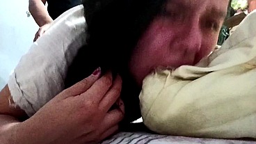 Metiéndosela por el tubo (puta qué rico)
