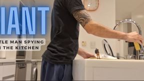 Giants: Little Man spying in the kitchen