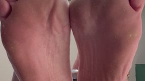 Spa Slave Part 2 Miss Rose’s Slave Trained for Mouth Pedicures on Big Nasty Male Feet Foot Worship and Cuckold Humiliation