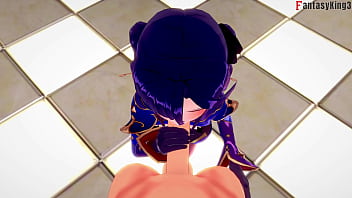 Mona owes money and pays with her mouth | 1 | Genshin Impact | Full &amp_ Pov version on Sheer &amp_ PTRN: Fantasyking3