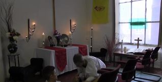 Prayers and thots: twink fucking in a church