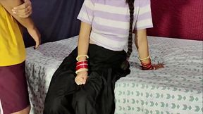 Stepsister rides step brother's big black cock