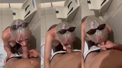 Blowjob at Hong Kong Airport