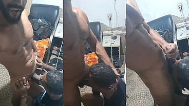 Mamando o hétero saradao putão dotado