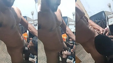 Mamando o hétero saradao putão dotado