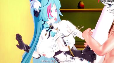 Mint hot sex with big tits POV anime hentai