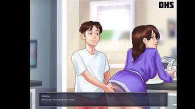 Summertime Saga France gameplay Episode 31 anal fucked while gaming