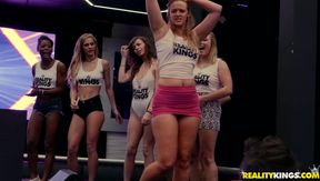 Blonde's Steamy Nightclub Party Romance Sparks Wild Passion