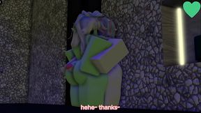 Cafe barrista gets railed in the bathroom