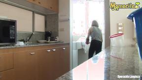 ”Cleaning Lady Cleans Your Shaft 2”