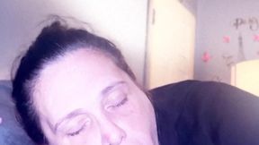 no teeth magic gumjob best head nutted on face on accident