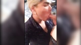 Latino Whore Gulps Monstrous Fountain Dangled White Thug