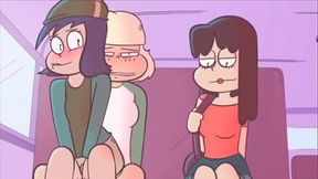 Futa incident on the bus Cartoon Hentai (hentai sex on the bus, hentai porn public) PMV