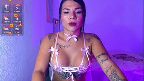 TS Angelique Monroe - Webcam show from September 8, 2025