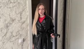 horny busty blonde neighbour teen locked out gets screwed