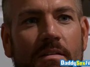 Bryan Slater and David Chase ass breeding in gay threesome