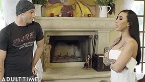 Lets Her Nosy Stepson Fuck Hit It From The Back! - Lily Lane