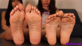 Sensual Wrinkled Soles Tease - 4K MP4