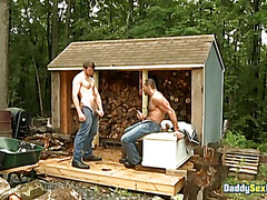 Fucking by The Woodpile - Colby Keller & Arpad Miklos