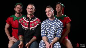 A Gift for My Stepfather: Master Santa Christian Wilde and His Elves Make Baxxx&#039;s Dreams Cum True