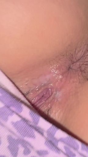 Wont Let Him Pull Out - I Make Big Cock Cum Inside My Tight 18 Pussy   Clip 1