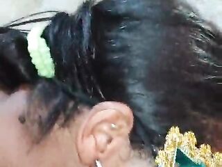 My ebony angel sucking and drinking ramrod milk