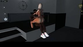 Pose Cavalgada no colo