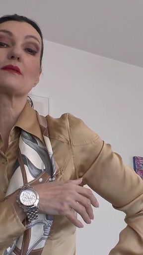 Watch Jerk off at Your Boss's Office During Lunch Break, JOI Lady Victoria Valente